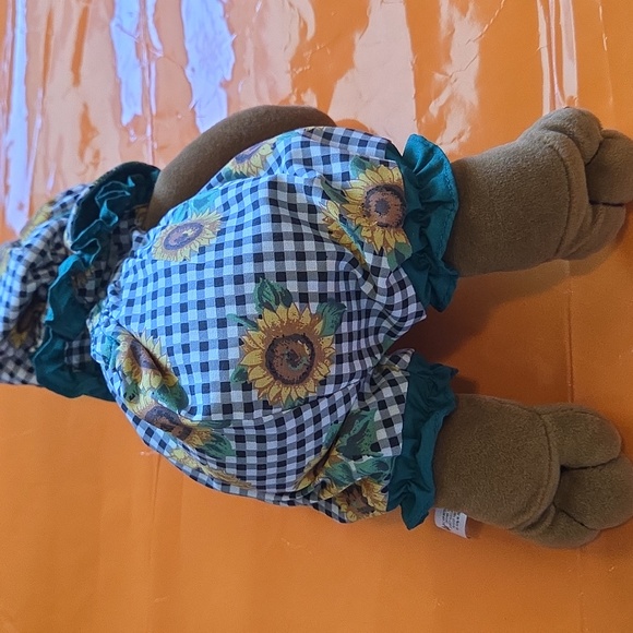 Russ Berrie Sunflower Bear Plush Stuffed Animal - Picture 3 of 4